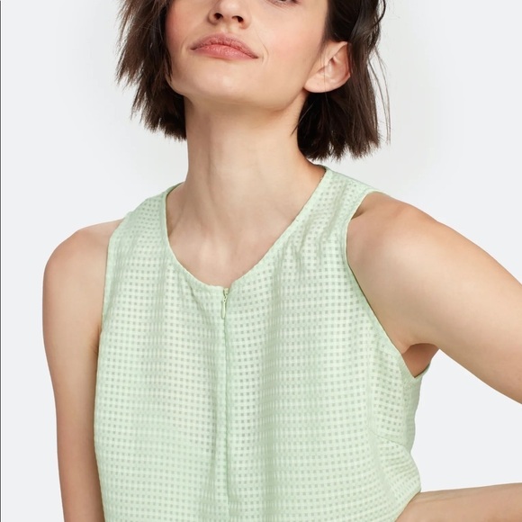 Norr Karla full length light green sleeveless drop waist dress - Picture 5 of 12